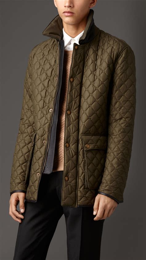 burberry feild jacket|Burberry jacket men's quilted.